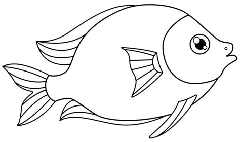Desenho De Peixinho Para Imprimir