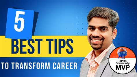 5 tips to transform your career
