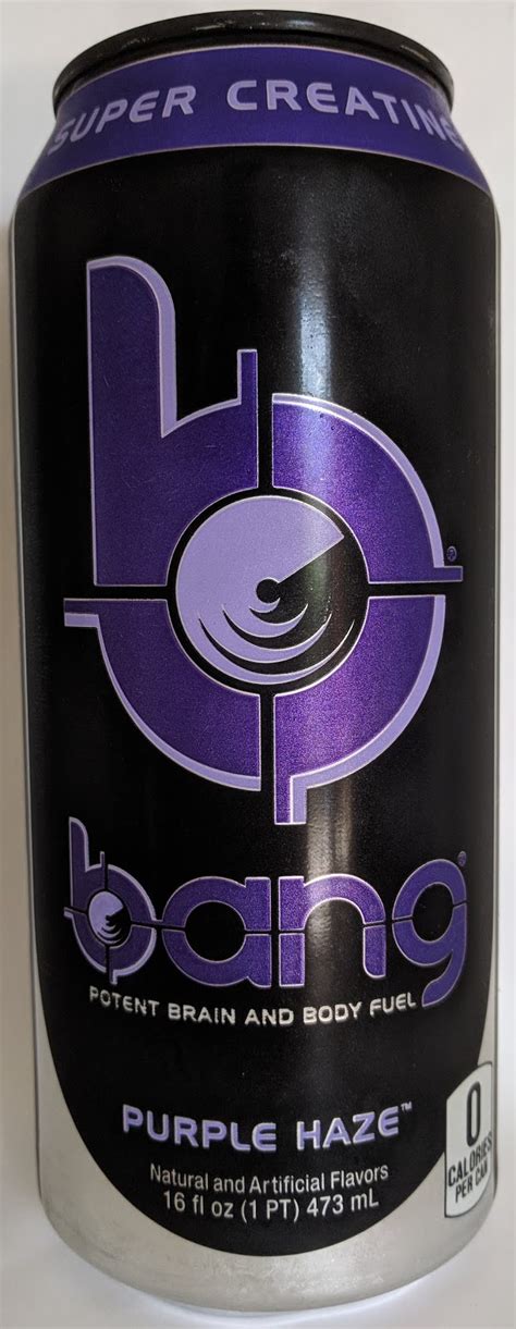 Caffeine King Bang Purple Haze Energy Drink Review
