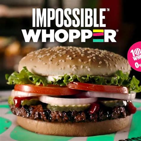 Burger King Adds Impossible Whoppers To Discounted “2 For 6” Deal Impossible Burger Burger