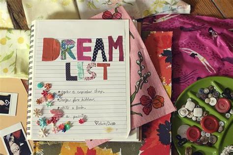 Make A Dream List Tips From Town