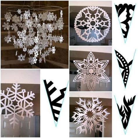 How To Make Snowflake Paper Pattern Step By Step Diy
