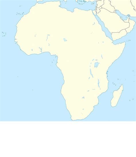 Africa Map Quiz Fill In Map