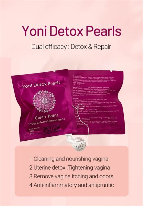 Hot Selling Original Vaginal Detox Pearls Wellness Yoni Pearls Private