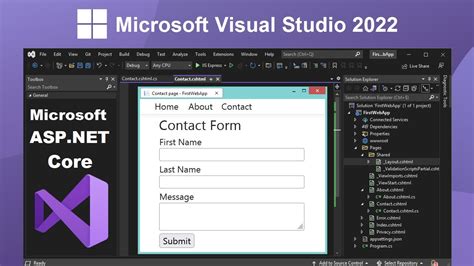 Create ASP NET Core Web Application Using Visual Studio 2022 YouTube