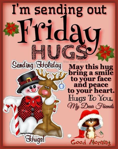 Friday Blessings Good Morning Christmas Good Morning Greetings