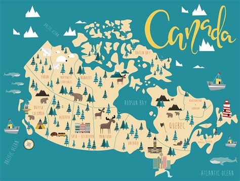 18 Best Places In Canada To Visit Canada Map Canada Travel Travel