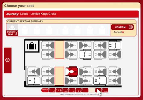 10 Pendolino Train Seating Plan First Class