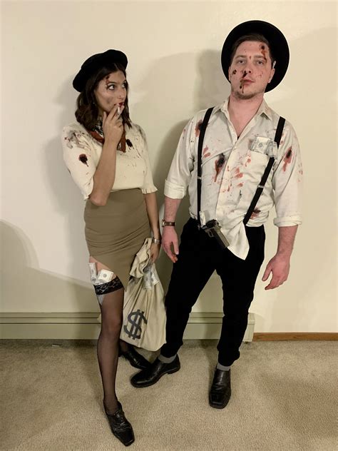 Bonnie And Clyde Halloween Costume Couples Halloween Outfits Cute