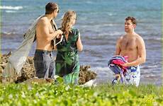 john krasinski emily blunt shirtless cooper bradley pregnant bikini body displays go clad size
