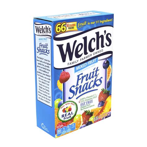 Welchs Drinks And Snacks At