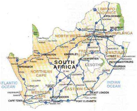 South African Maps