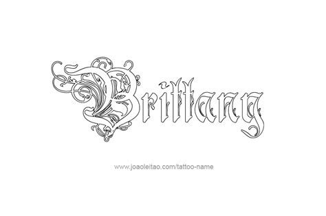 Published on november 3, 2015 , under tattoos. Brittany Name Tattoo Designs