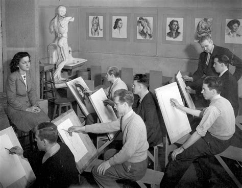 Joshuaandandrew 1918 Drawing Class At Minneapolis College Of Art And