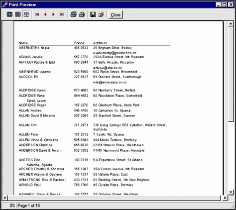 church directory template sampletemplatess