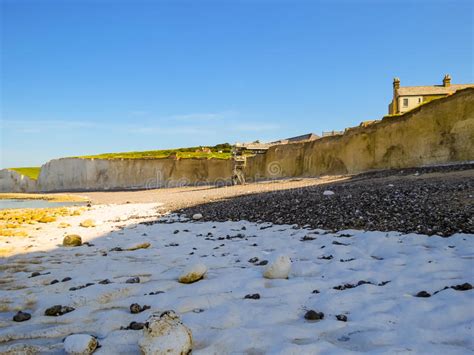 Birling Gap And Seven Sisters National Park Stock Image Image Of