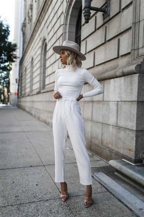 White Pants Outfit Ideas For Women 2023 Fashion Canons