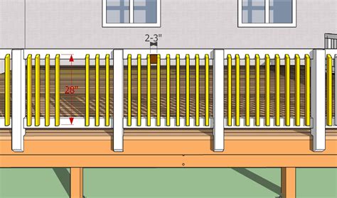 The guide is divided by material and style. Deck balusters spacing | Deck design and Ideas
