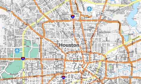 Map Of Houston Texas Gis Geography