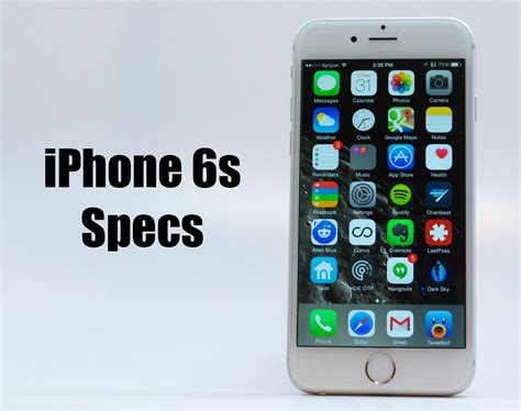 7 Exciting Iphone 6s Specs