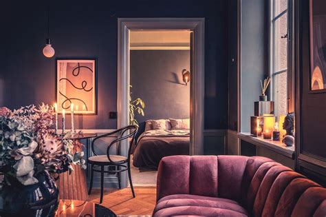 A Small Dark Painted Scandinavian Apartment The Nordroom