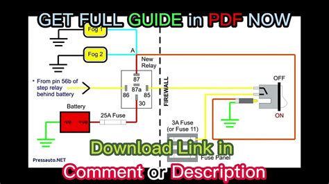 Diagram Rib Relay Wiring Diagram Youtube