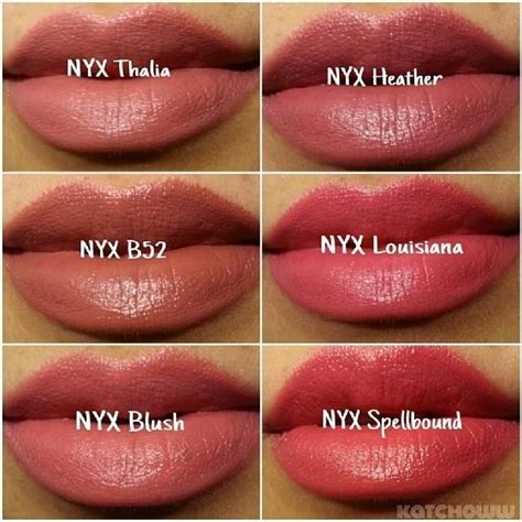 Every girl should own an nyx matte lip cream, and especially for redheads ladies, the best shade we can think of for you is stockholm. Best 25+ Nyx lipstick swatches ideas on Pinterest | Nyx ...