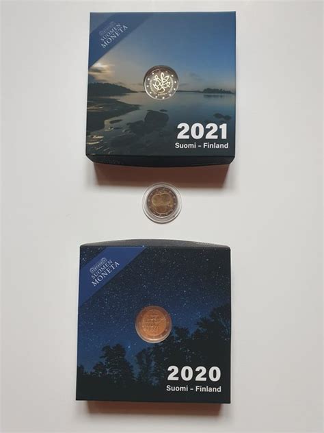 Finland 2 Euro 20192021 Commemoratives 3 Coins Catawiki