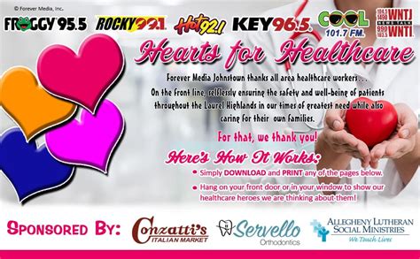 Hearts For Healthcare Workers Johnstown