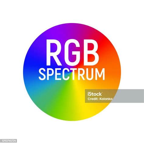 Pemilih Pemilih Spektrum Roda Warna Rgb Logo Palet Rgb Lingkaran