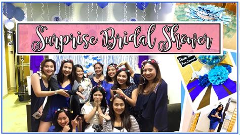 Surprise Bridal Shower Party Ideas Vid 34 Youtube