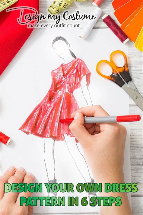 How You Can Design Your Own Dress Pattern In 6 Steps Or Less Design