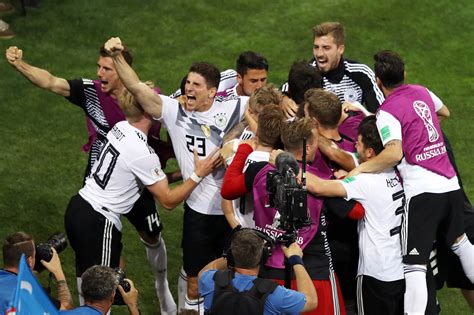 The 2018 world cup is near. World Cup 2018: Germany Delivers Under Pressure Against ...