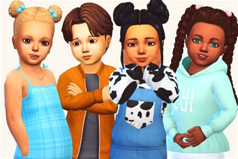 The Ultimate List Of Sims 4 Toddler Cc Best Toddler Clothes Toddler