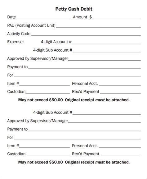 I'd like to know if you can. 8+ Cash Slip Templates | Sample Templates
