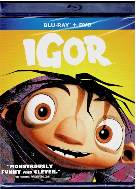 Igor Blu Ray Dvd 2009 2 Disc Set New And Sealed Free Shipping