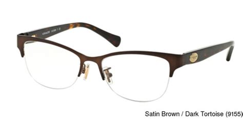 Buy Coach Hc5066 Semi Rimless Half Frame Prescription Eyeglasses