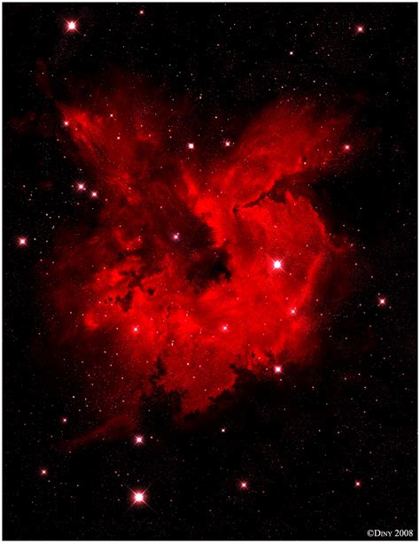Red Nebula By Dinyctis On Deviantart