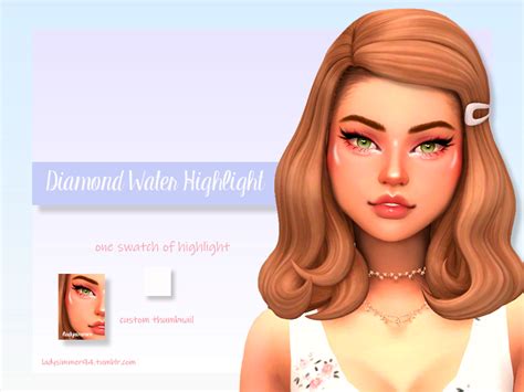 Sims 4 Cc Hair With Highlights Daxchamp