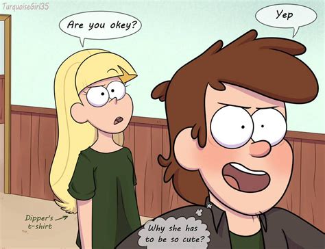 Borrowed Clothes By Turquoisegirl35 Gravity Falls Dipper Gravity Falls Comics Gravity Falls