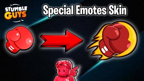 045 Update Fire 🔥 Effect Skin For Punch Emote In Stumble Guys Youtube