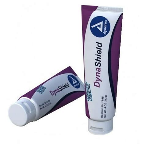 Dynarex Dyna Shield Skin Protectant Barrier Cream Tube 4 Oz