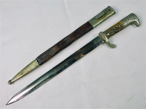 Sold Price German Germany Solingen Ww2 Police Stag Eagle Head Bayonet