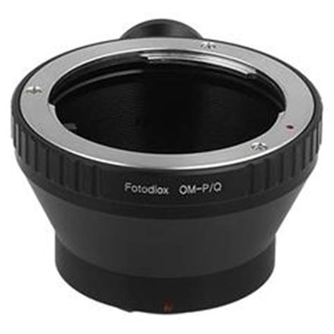 fotodiox om35 pq lens mount adapter olympus zuiko 35 mm slr lens to pentax q mount mirrorless