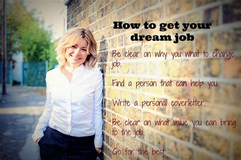Tips to get your dream job! | Find a person, Dream job, Dreaming of you