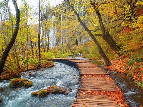 The Gorgeous Autumnal Plitvice Lakes National Park