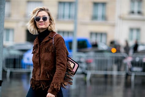 Paris Fashion Week Womens Street Style Fall 2016 Day 1 The Impression