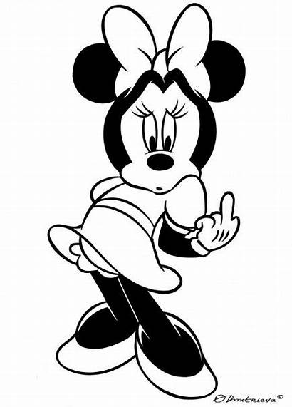 Mouse Disney Mickey Middle Minnie Finger Clipart