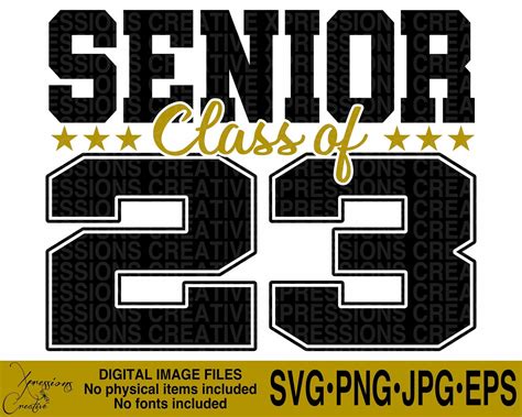 Senior 2023 Svg Class Of 2023 2023 Graduate Seniors Etsy Hong Kong