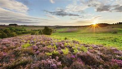 Countryside Landscape Sunrise Wallpapercave British English England